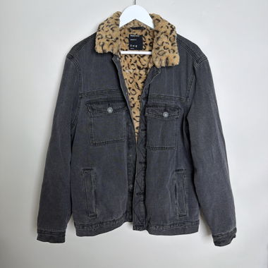 Veste en jean Bershka