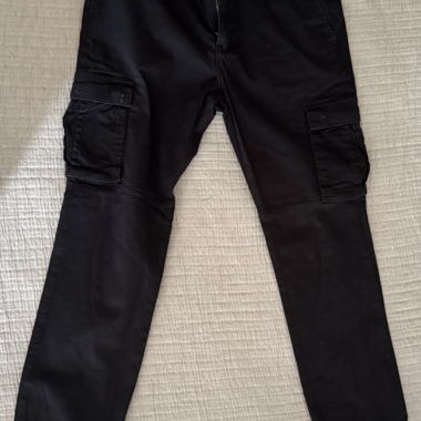 Pantaloni cargo neri Pier One 33