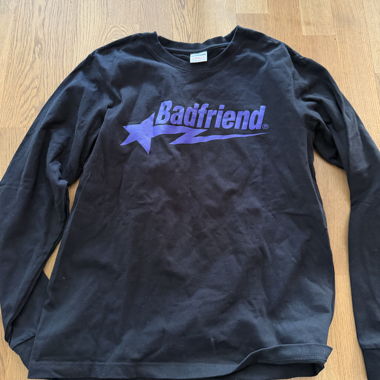 Maglietta Badfriend a maniche lunghe