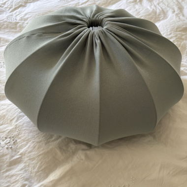 Lampshade in powder blue