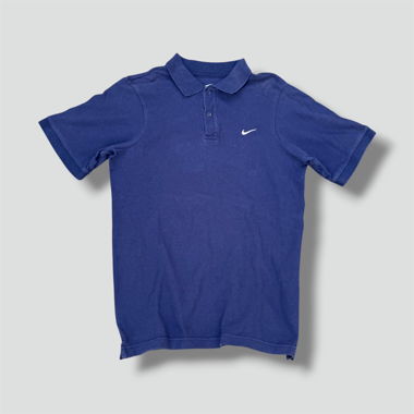 Nike klassisches blaues Poloshirt