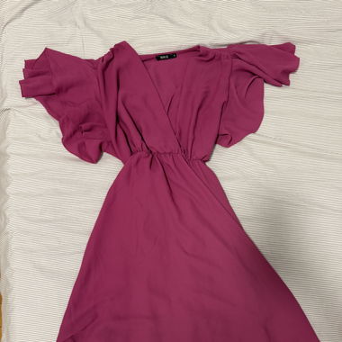 Vestito elegante fucsia 