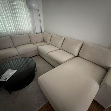 Canapé d’angle avec rangement IKEA
