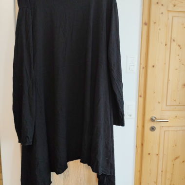 Black Long Cardigan by ANASTASIA