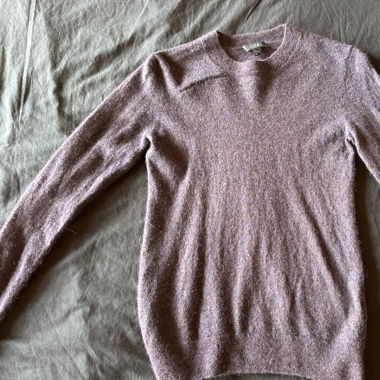 Pull laine violet COS taille S