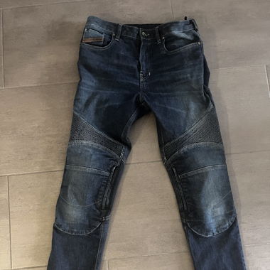 Pantalon moto femme