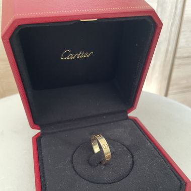 Cartier bague Love petit modèle 