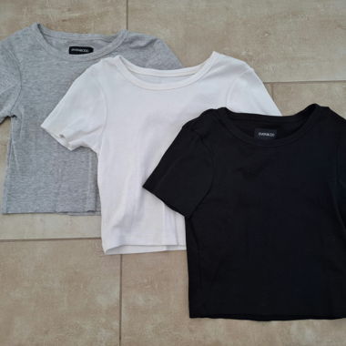 Set da 3 Magliette a Manica Corta
