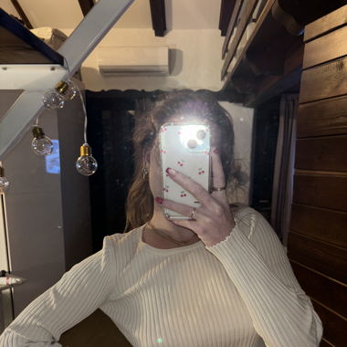 open back sweater