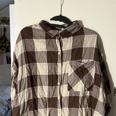 chemise brune H&M