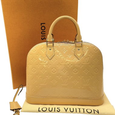 Louis Vuitton Alma PM Vernis Beige