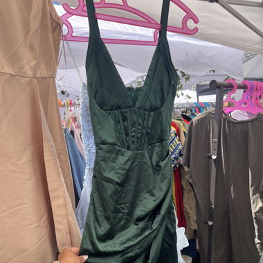 Robe verte sapin