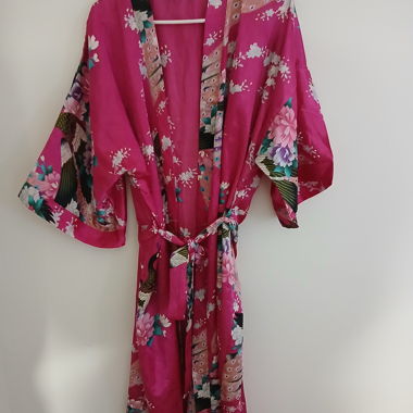Kimono Robe Pink Pyjama Style