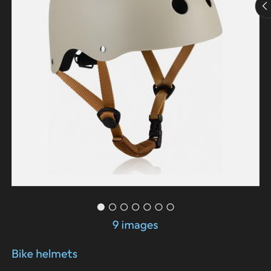 Casco bici Lionelo 50–56 cm beige