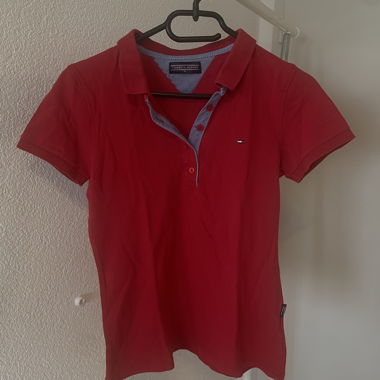 Polo Tommy Hilfiger rosso S