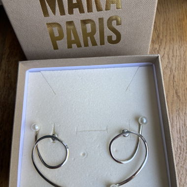 Silberohrringe Mara Paris