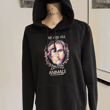 Hoodie noir Stanley/Stella