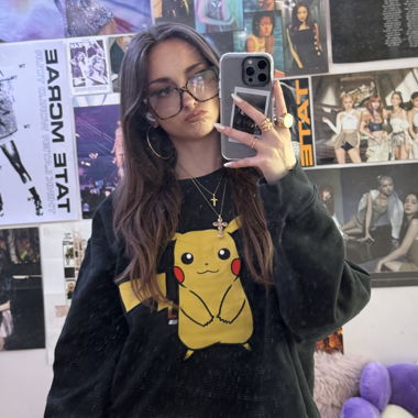 Levi’s x Pokémon Pikachu Sweatshirt schwarz XL