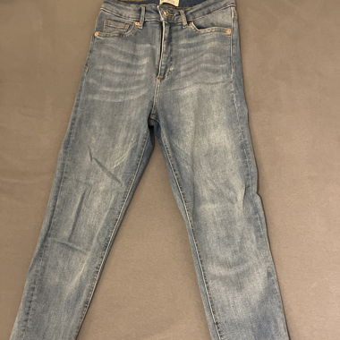 Skinny Jeans blau