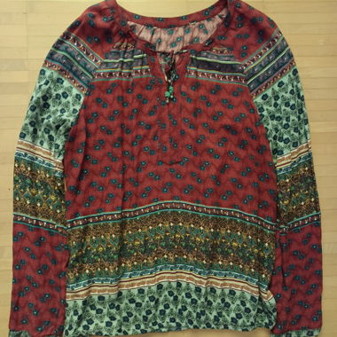 Bunte Damenbluse