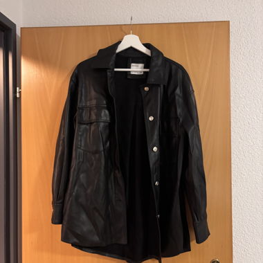 Bershka Faux Leather Jacket