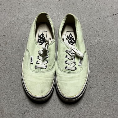 Baskets Vans vert menthe