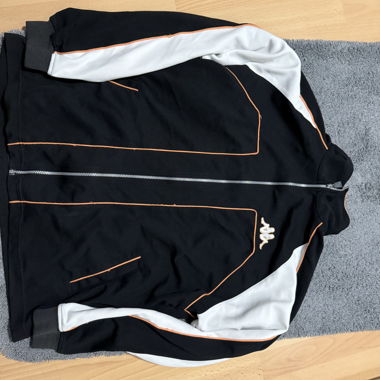 Veste d'entraînement Kappa noire blanche orange