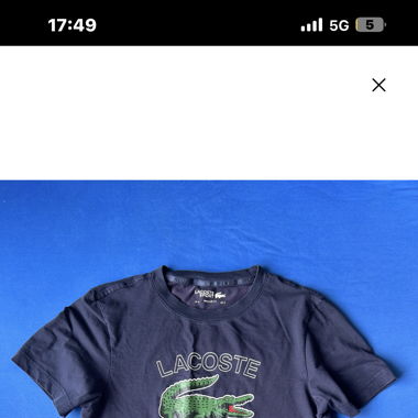 3 Lacoste t shirts