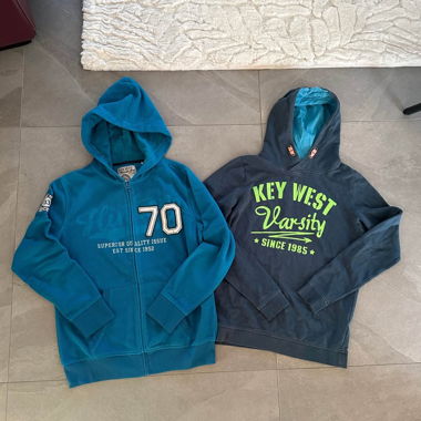 Set of two hoodies size 176