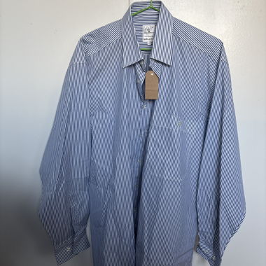 chemise rayée baggy