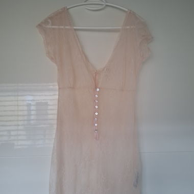 Ala Spitzen-Top rosa oder Nachtkleid