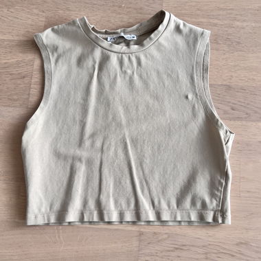 Beiges Basic-Top