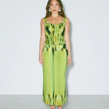 HOSBJERG KHLOE LEEK - Blusa - Corsetto 