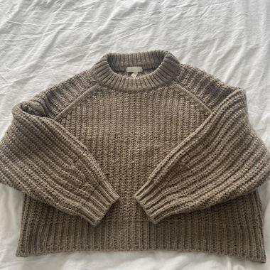 Maglione in maglia grossa