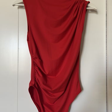 Body da donna rosso