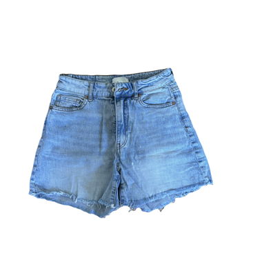 High-Waisted Denim Shorts