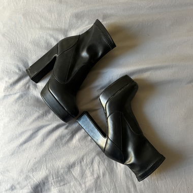 Bottines à talons 