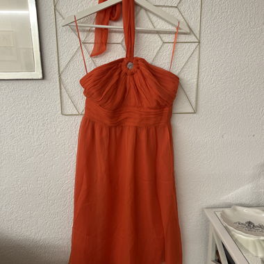 Hallhuber dress size M flamingo-coloured