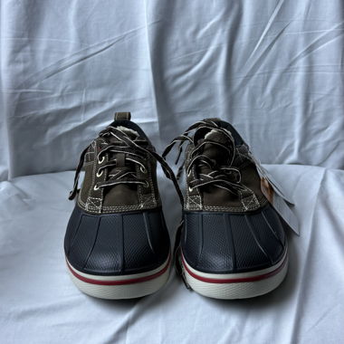 Braune Crocs AllCast / Duck-Style Bootsschuhe