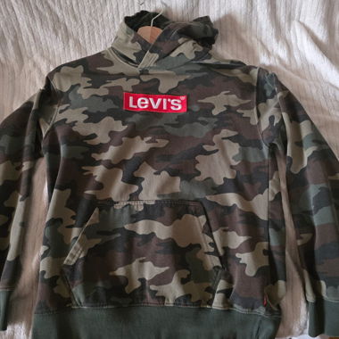 Felpa con cappuccio Levi's camouflage - taglia 12 anni