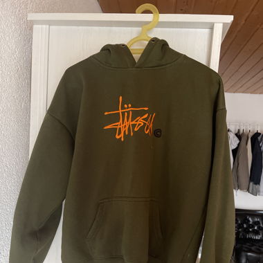 Grüner Stüssy Hoodie