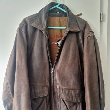 Veste vintage en cuir Gant