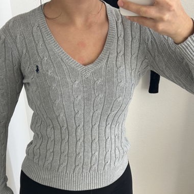 Grauer Ralph Lauren Pullover 