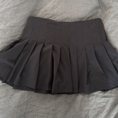 Gonna plissé blu navy Zara