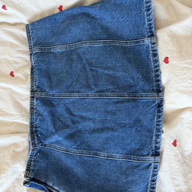 Gonna-pantalone Stradivarius blu scuro