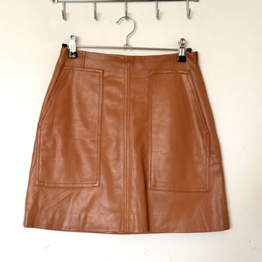 Jupe simili cuir