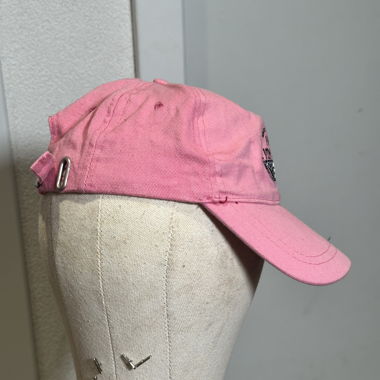 Casquette rose vintage