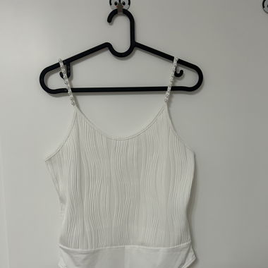 T-shirt body blanc 