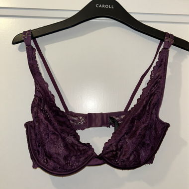 Purple bra