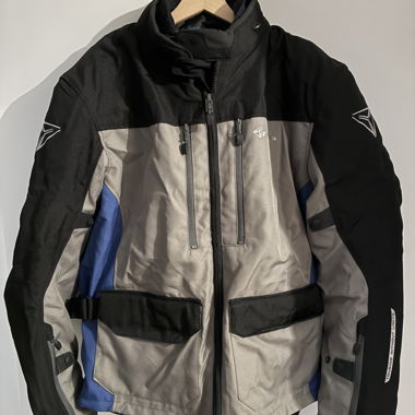 Giacca da moto uomo tricolore